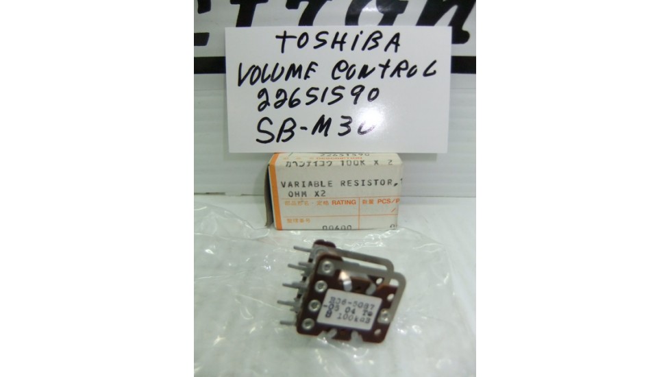 Toshiba  22651590 volume controle